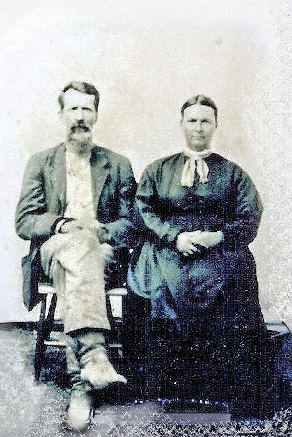 Alexander Peyton, the son of Charles Peyton and Judah Moman, and his wife Paulina Rowsey daughter of James Nottingham Rowsey and Mary H. Thomas 